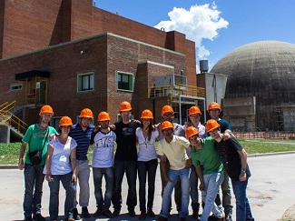 Estudiantes de Ingeniería Nuclear realizaron viaje de estudios